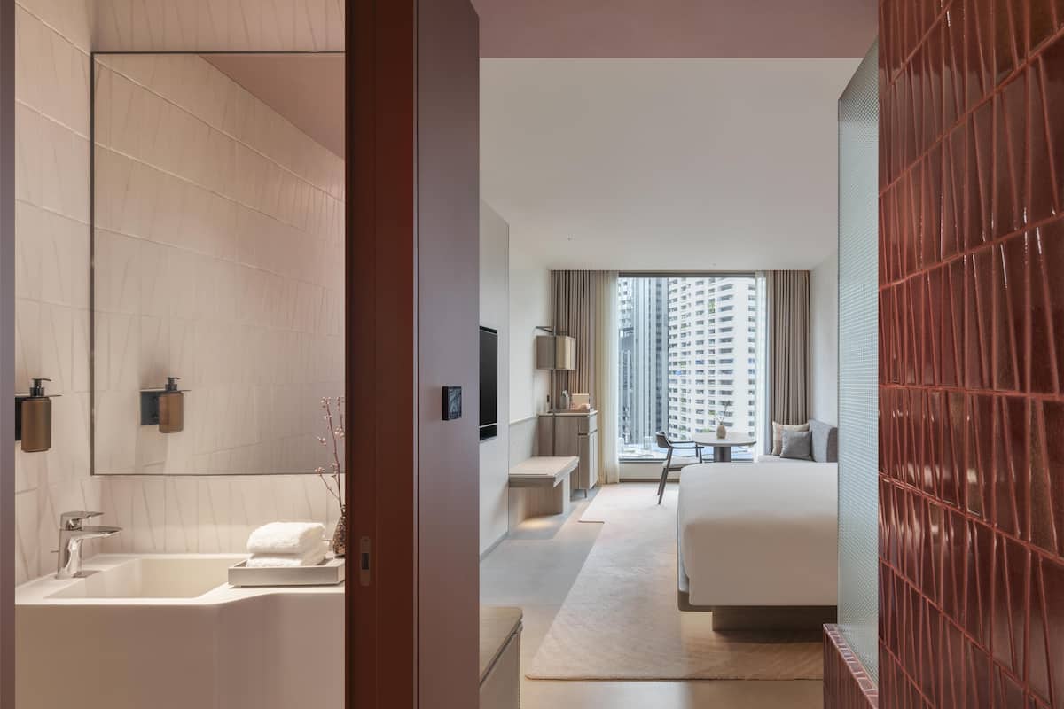 Minibar, in-room safe, desk, blackout curtains