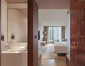 Minibar, in-room safe, desk, blackout curtains
