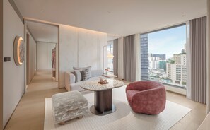 Two Bedroom KROMO Suite | Minibar, in-room safe, desk, blackout drapes - Kromo Bangkok, Curio Collection By Hilton (Bangkok)