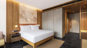 Zimmer, 1 King-Bett, barrierefrei | Zimmersafe, Schreibtisch, Verdunkelungsvorhänge, Bügeleisen/Bügelbrett