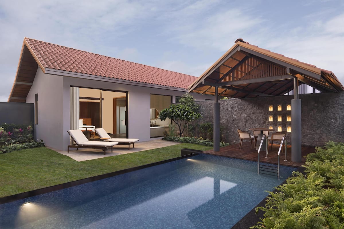 Villa, 1 King Bed | View from room