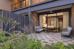 Kamar Deluks, 1 Tempat Tidur King, teras | Pemandangan dari kamar