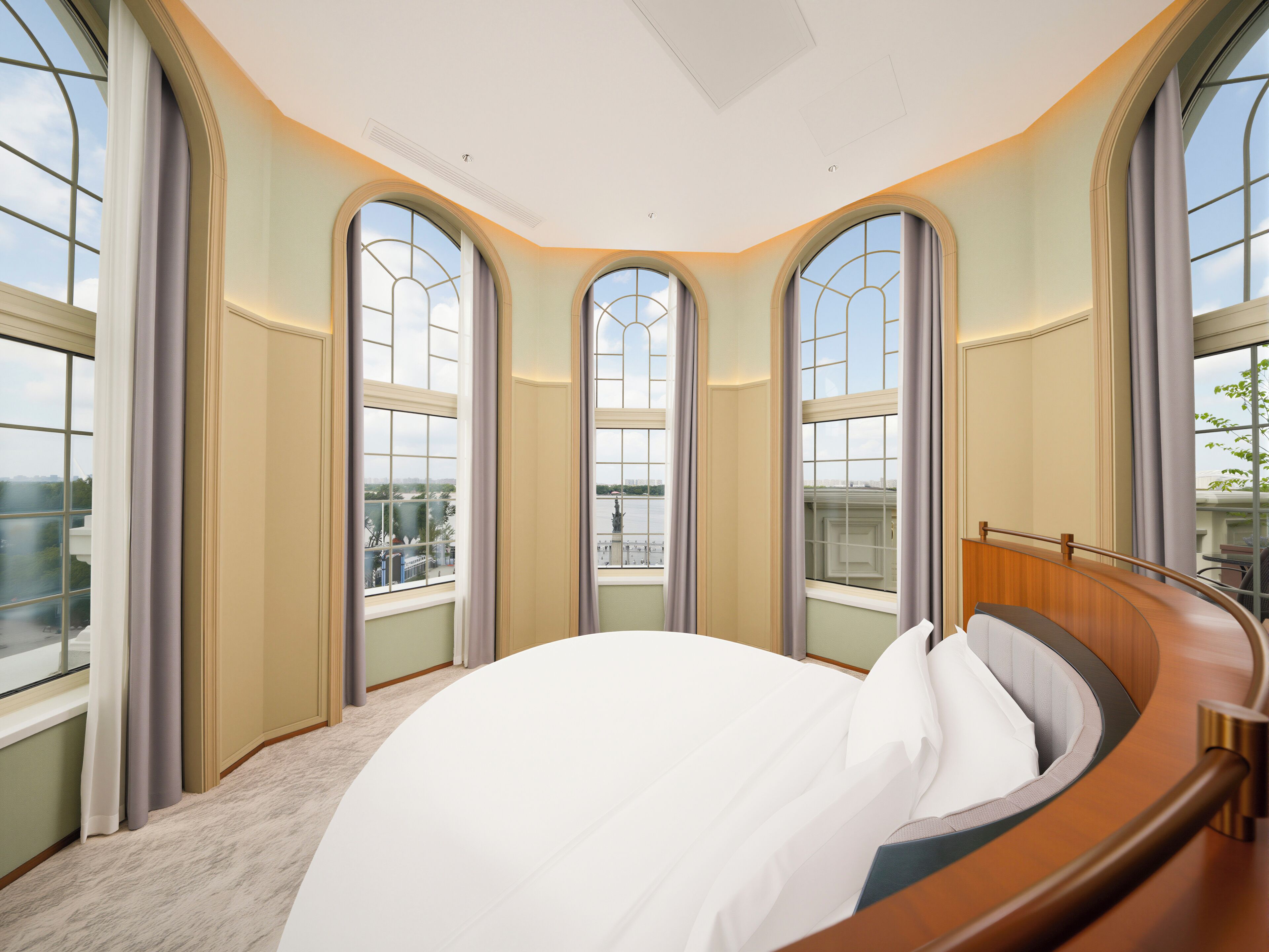 Luxe beddengoed, donzen dekbedden, een gratis minibar