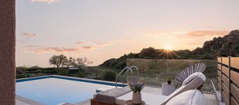 Exquisite Lemnos Villa | Villa Eris | 2 Bedrooms | Modern Furnishing | Private.