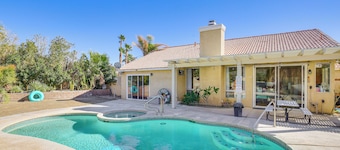 Poolside Oasis w/ Game Room in Desert Hot Springs!