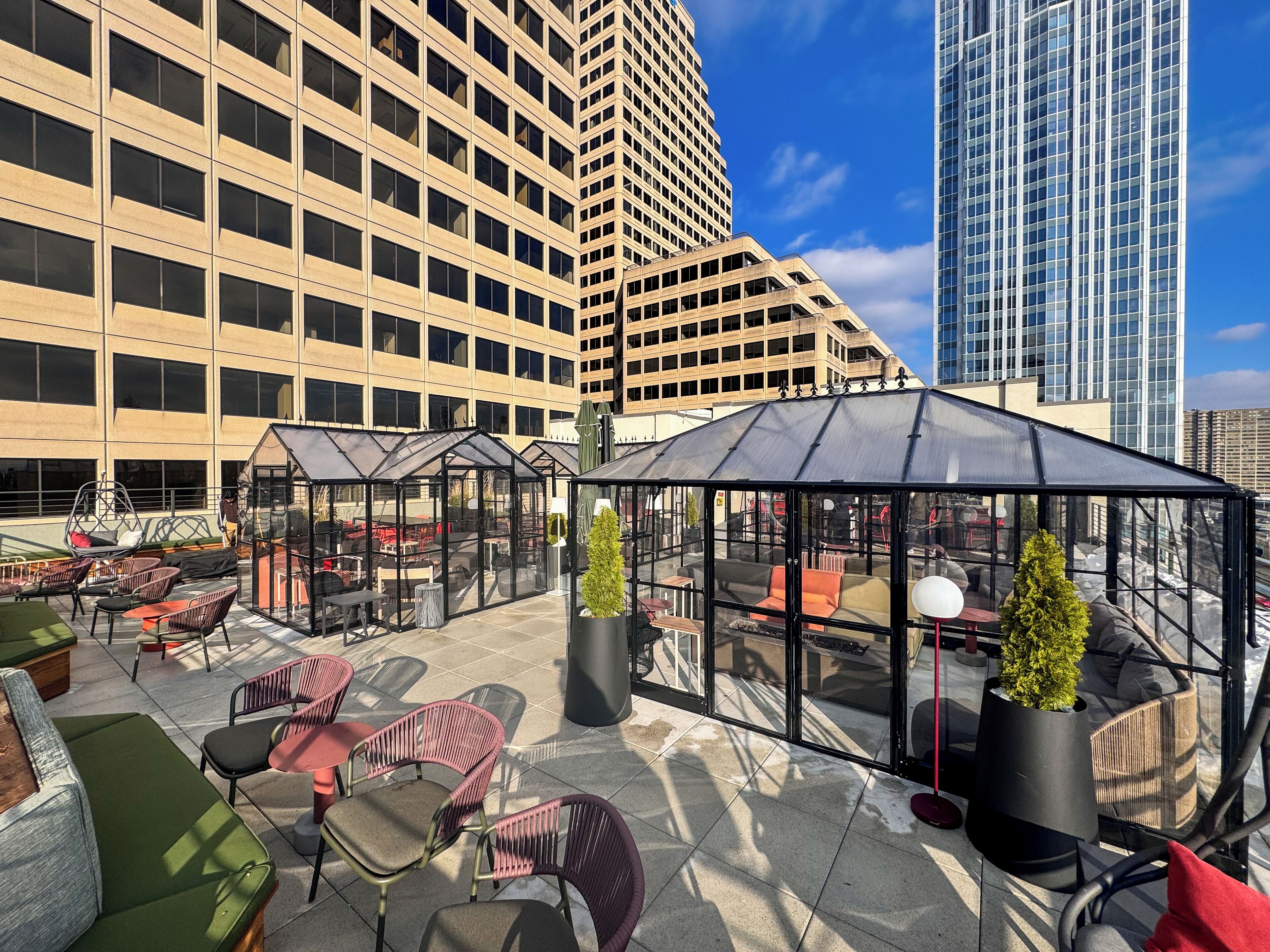 Rooftop terrace