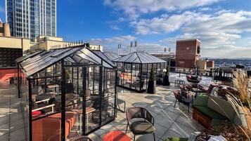 Terrasse sur le toit