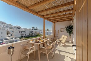 Superior-huoneisto, kaupunkinäköala | Terassi/patio