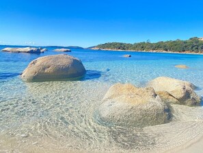 Beach nearby, sun-loungers