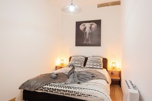 1 bedroom, desk, iron/ironing board, travel crib - Charming T2 Apartment with Terrace in Mâcon - Near Train Station (Mâcon)