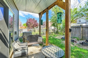 Enceinte de l’hébergement