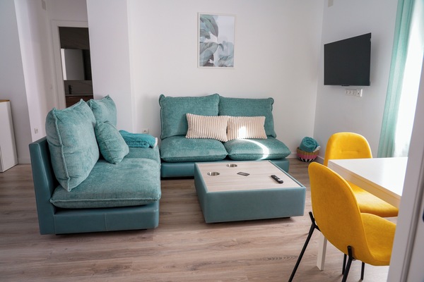 Superior Apartment, 3 Bedrooms | Living area