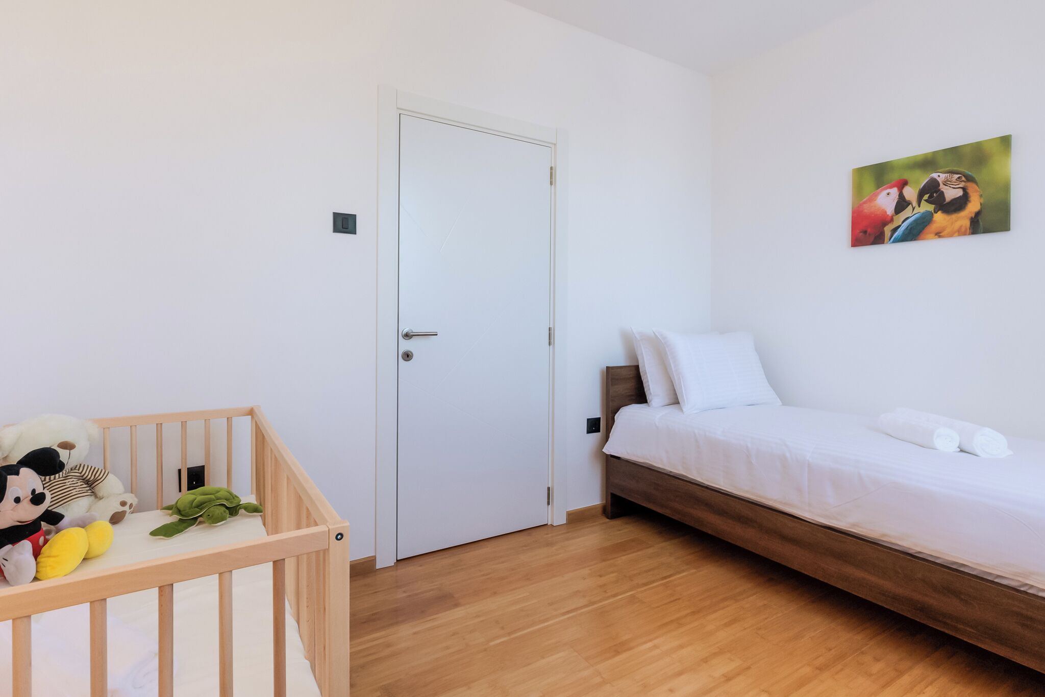 Family Apartment, 2 Bedrooms | Premium bedding, in-room safe, soundproofing, iron/ironing board