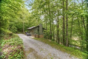 Exterior - Rushing Creek Retreat, Serene Cabin with Great Views! (Sylva)