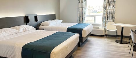 Free WiFi, bed sheets