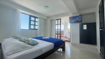 Double Room, Balcony, Mountain View | Free WiFi, bed sheets