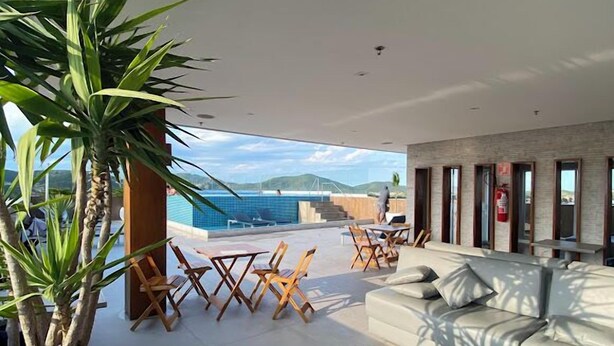 Comfort Studio Suite, Pets Not Allowed | Terrace/patio - Flat 104 Hotel Samba (Cabo Frio)