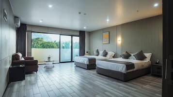 2 bedrooms, minibar, free WiFi, bed sheets