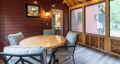 Newly built custom home nestled on the edge of the Bigelow Preserve