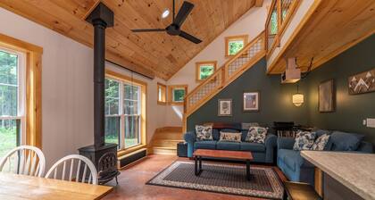 Newly built custom home nestled on the edge of the Bigelow Preserve
