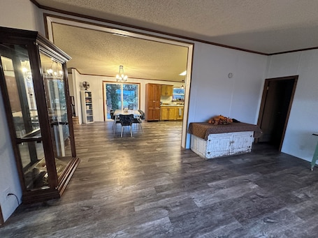 Interior. Charming 3-bdrm house with AC & WiFi in Northbranch Kansas, Northcentral Kansas