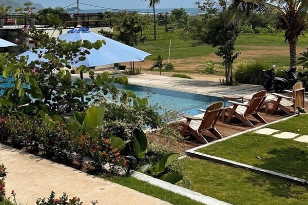 Utsikt fra overnattingsstedet