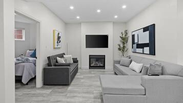 Smart TV, video games, foosball