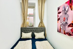 1 室のベッドルーム、ベッドシーツ