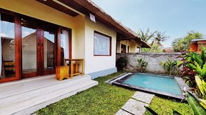 Villa, 1 soverom, privat basseng | Utsikt fra rommet