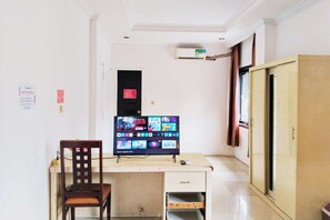 ห้องดีลักซ์ดับเบิล | Wi-Fi ฟรี, ผ้าปูที่นอน