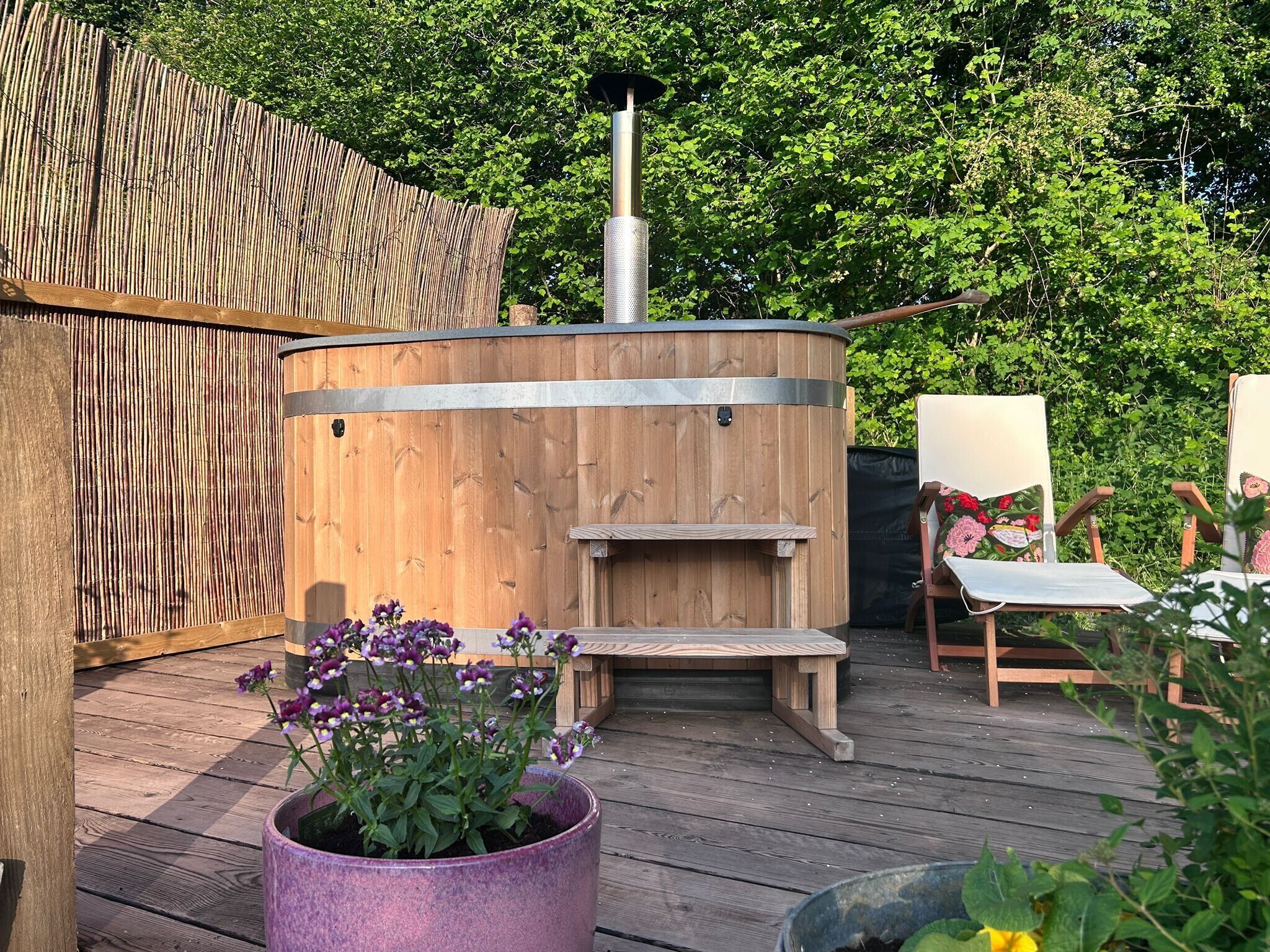 Bain à remous extérieur