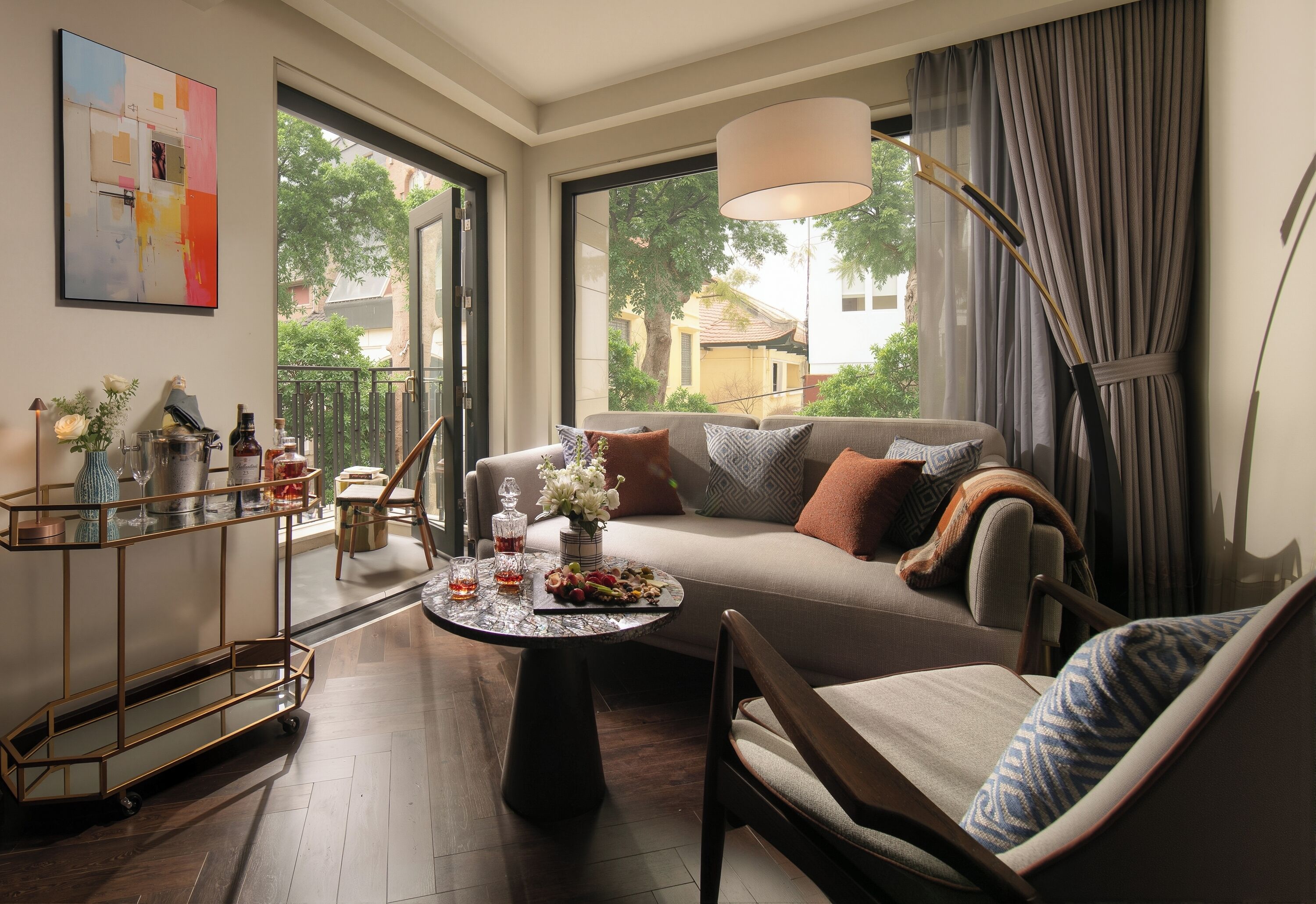 Grand Triple Room, Balcony, City View | City view