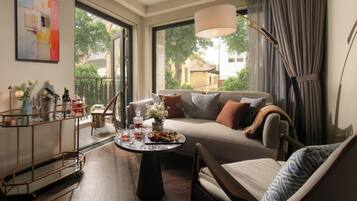 Grand Triple Room, Balcony, City View | City view