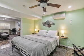 1 bedroom, WiFi, bed sheets