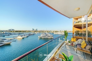 Luxury Apartment, Marina View | Balcony - 3B-TiaraRuby-106 (Dubai)