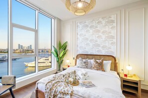 Căn hộ Cao cấp, quang cảnh bến du thuyền | 3 phòng ngủ, két bảo mật tại phòng 