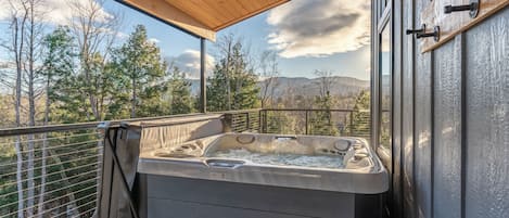 Baignoire à remous extérieure