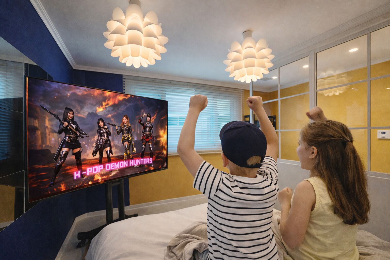 2 多间卧室、熨斗/熨衣板、WiFi、床单