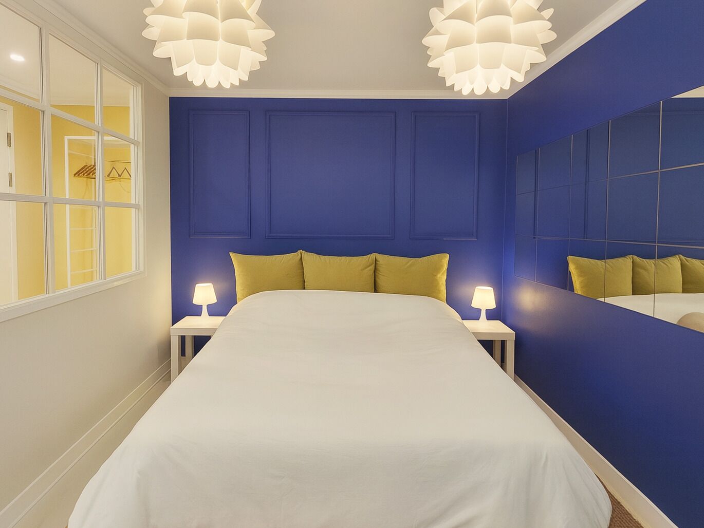 2 chambres, fer et planche à repasser, Wi-Fi, draps fournis