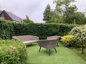 House, 2 Bedrooms, Terrace | Property grounds