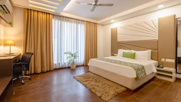 Premium bedding, free WiFi, bed sheets