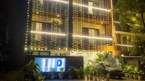 A multi-story building with a sign reading "HOTEL D". - Vivid Boutique Hotel, Medanta, Gurugram (Gurugram)