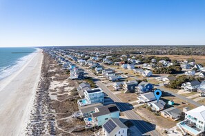 Beach nearby, beach towels, motor boating, fishing
