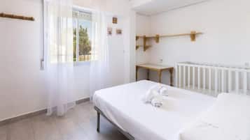 Apartamento | 3 quartos, roupa de cama