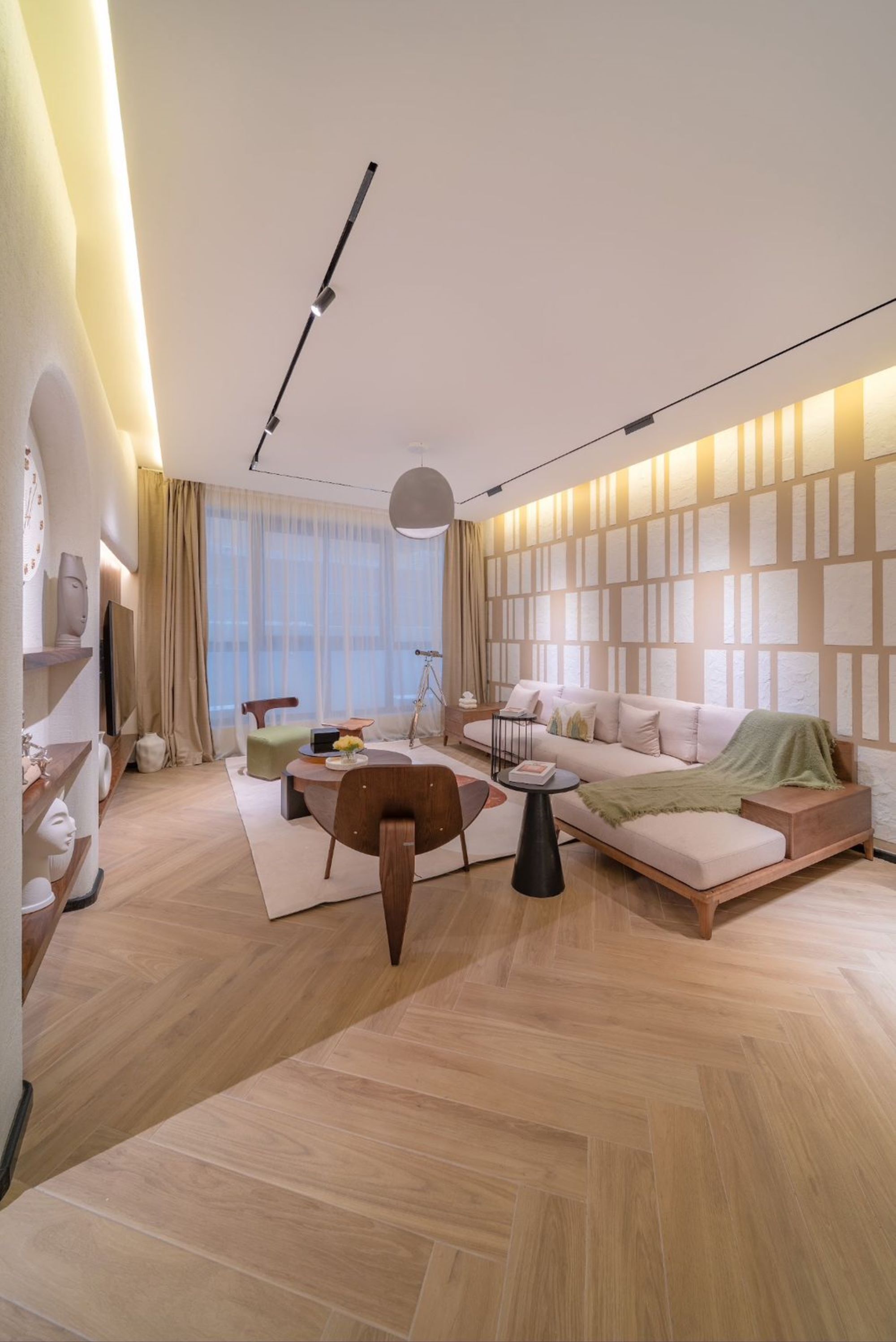 Televisi LCD 55-inci dengan saluran TV digital