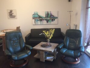 TV, DVD player, stereo