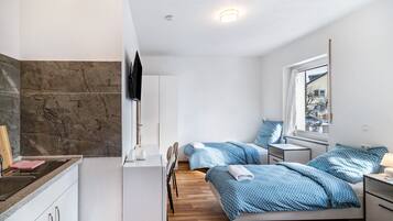 1 habitación, wifi gratis y ropa de cama