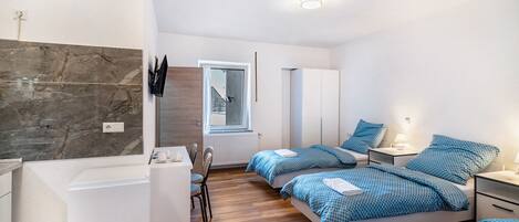 1 soverom, wi-fi (inkludert) og sengetøy