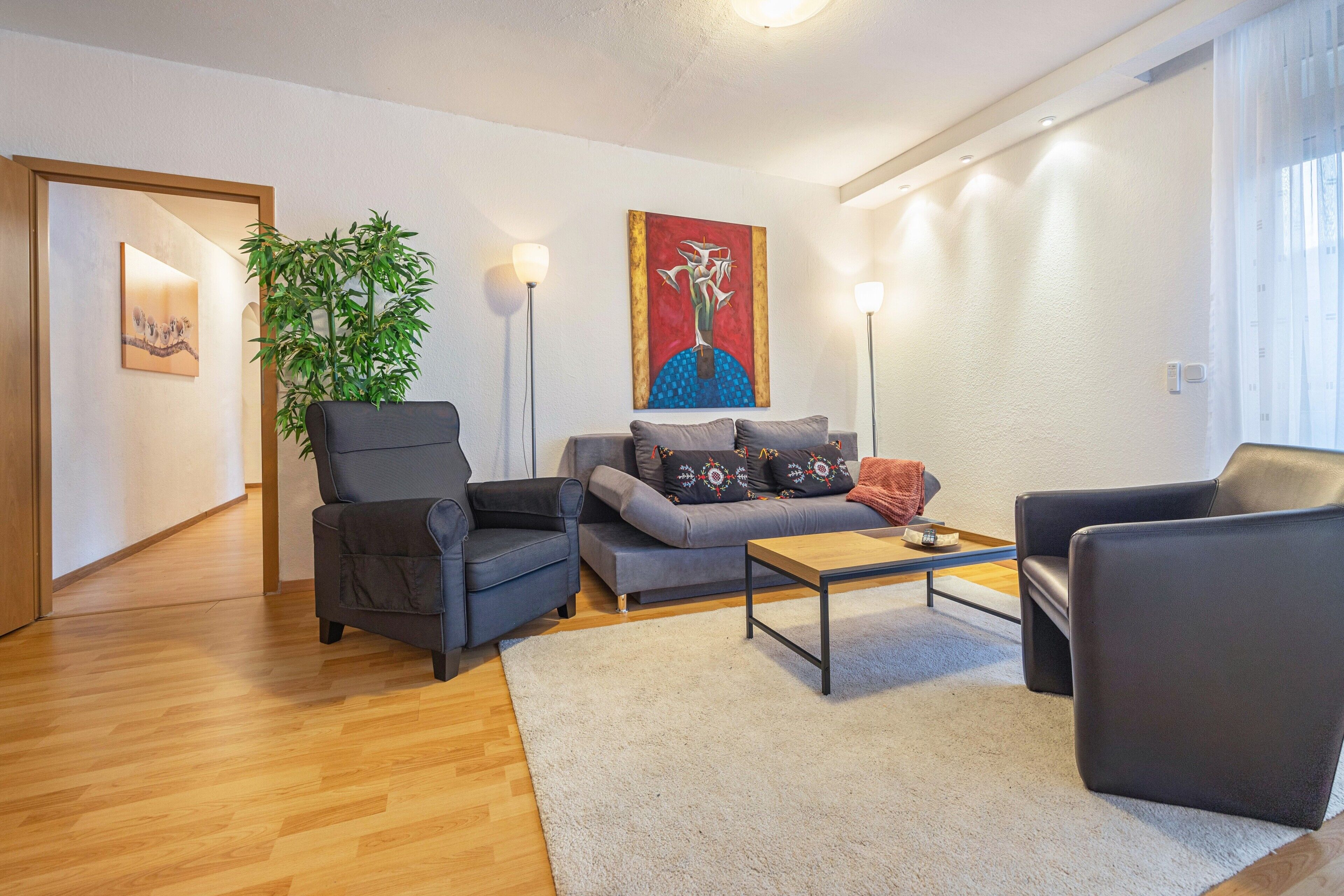 Télévision, table de tennis de table