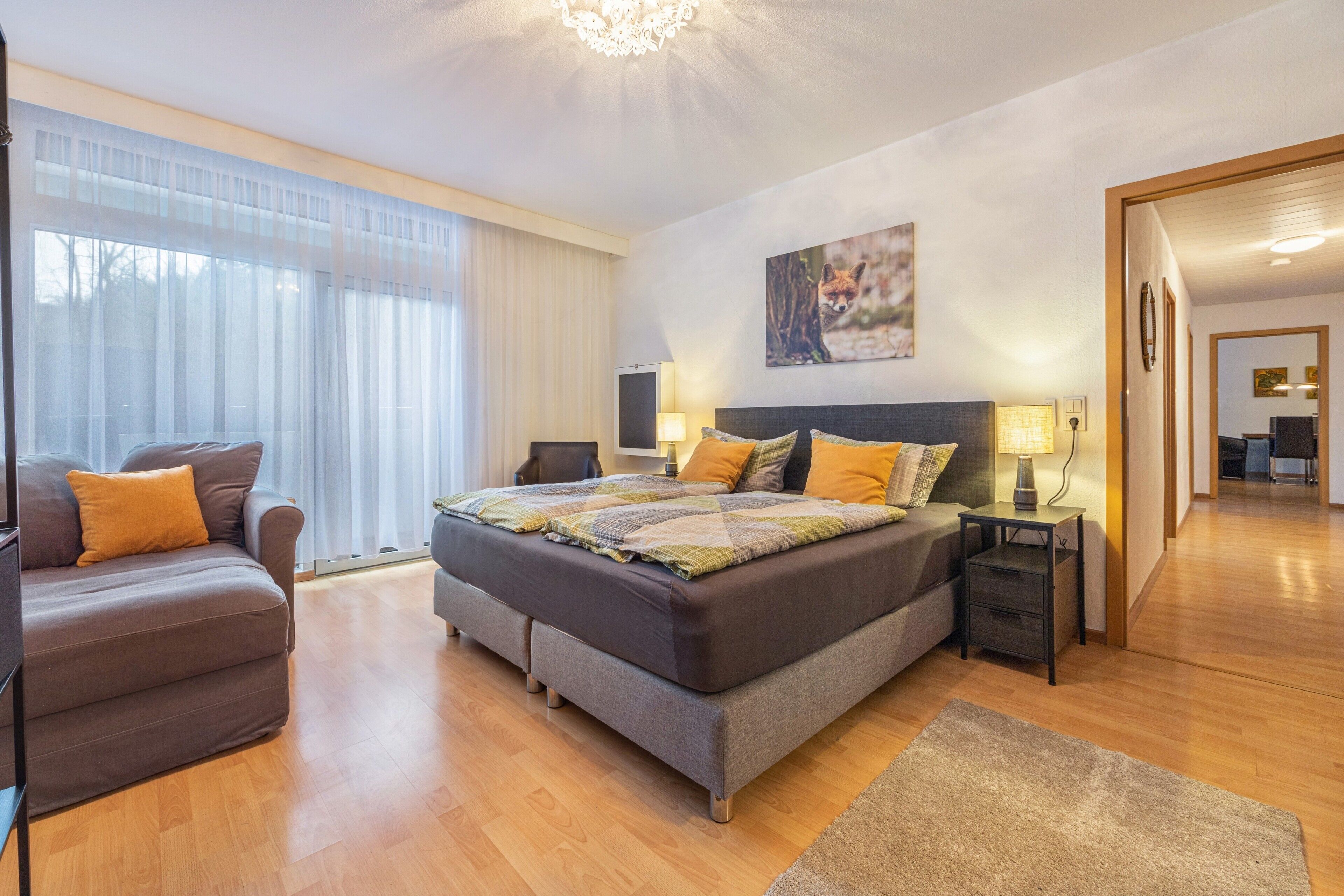 3 chambres, fer et planche à repasser, Wi-Fi gratuit, draps fournis